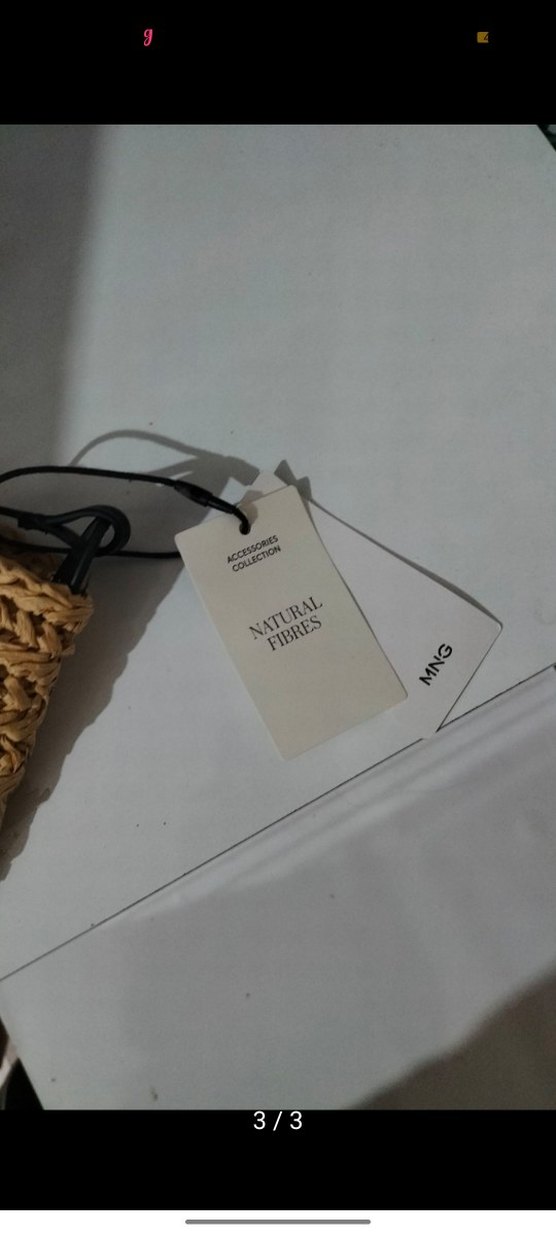 Püsküllü Bej Minimalist Kadın Çanta - Görsel 3