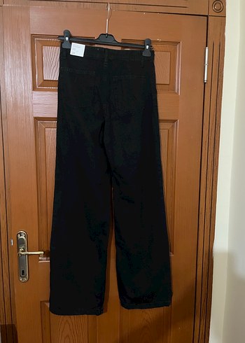 Kadın Siyah Denim Normal Boy Jean - Görsel 4