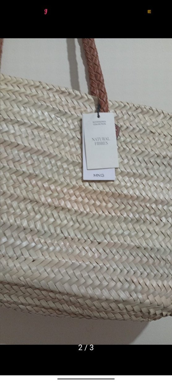 Bej büyük Kadın Çantası - Görsel 2