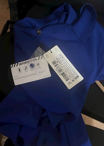 Mavi Drapeli Uzun Abiye Elbise - Görsel 3