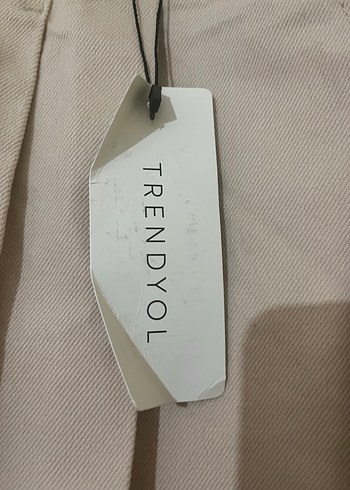 Bej Kadın Mini Şort Pilili Pamuklu - Görsel 3