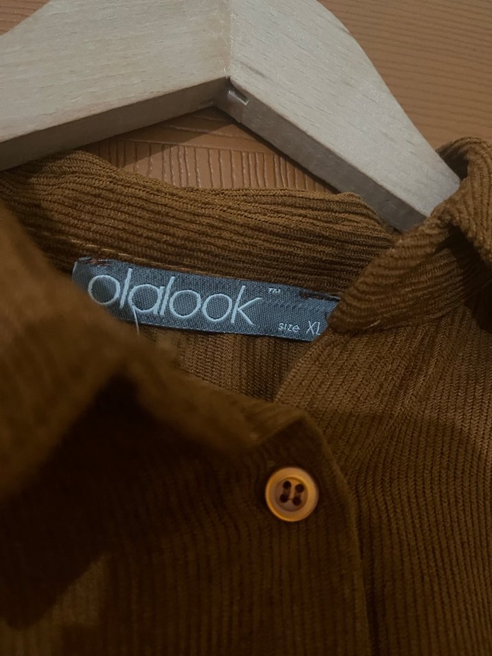 İnce kadife gömlek - Görsel 2