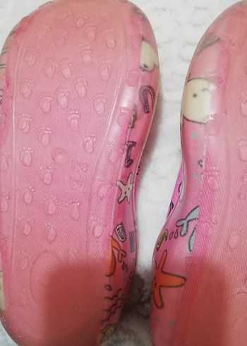 Kız Çocuk Pembe Renkli  Kaydırmaz ayakkabı - Görsel 5