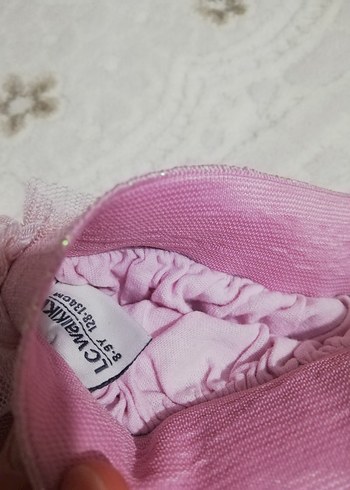 8 Yaş Beden pembe Renk Pembe Kız Çocuk Etek