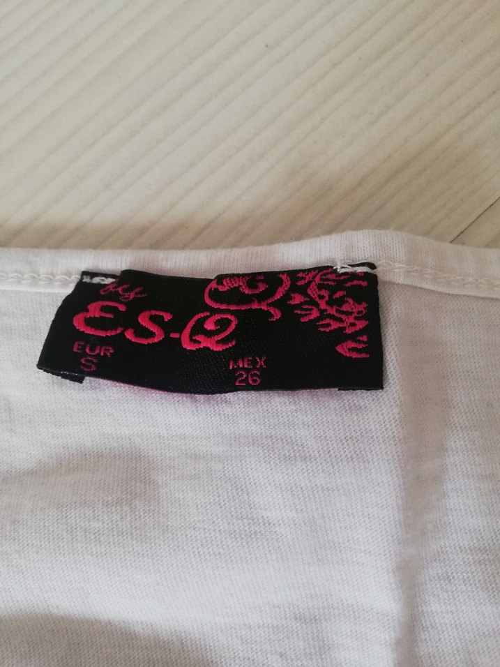 Çok Renkli Baskılı Kız T-shirt - Görsel 4