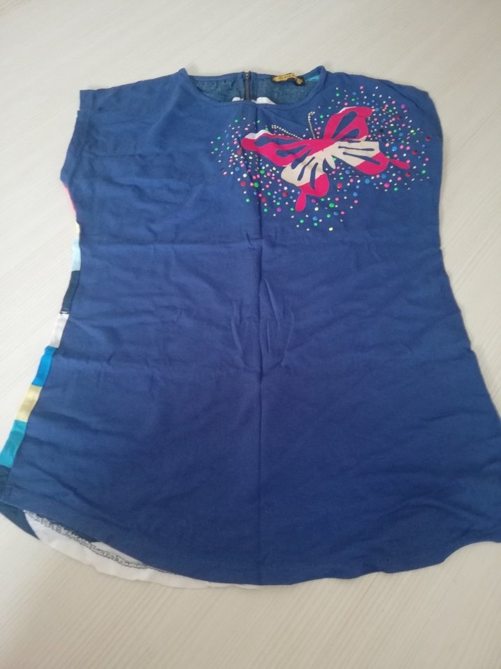 Çizgili Bohem  Tunik - Görsel 2