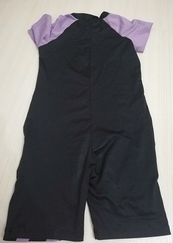 Mor Detaylı kız çocuk mayo - Görsel 3