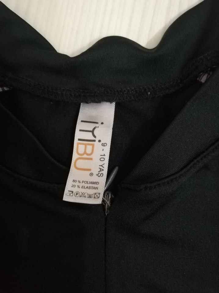 Mor Detaylı kız çocuk mayo - Görsel 2