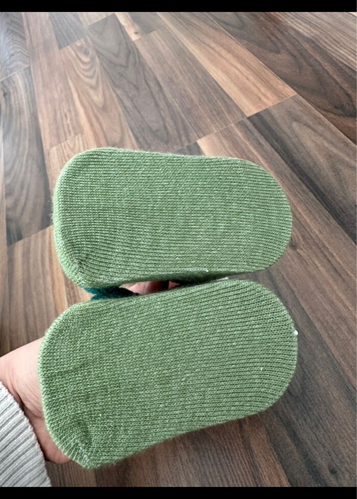 Bebek çorap ve fular - Görsel 3