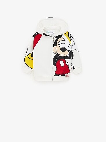 Zara disney kapüşonlu hırka