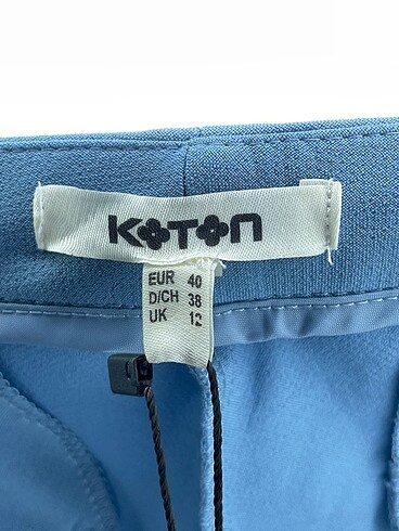 40 Beden mavi Renk Koton Pantolon p İndirimli.