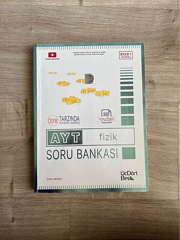 Üç Dört Beş AYT Fizik Soru Bankası Konu Özetli