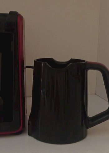 Abdullah efendi kahve makinesi Kırmızı  sütlü ve közde - Görsel 2