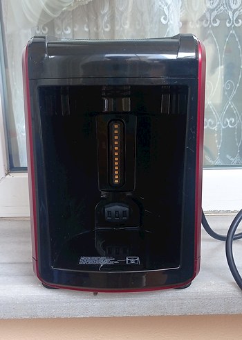 Abdullah efendi kahve makinesi Kırmızı  sütlü ve közde - Görsel 3