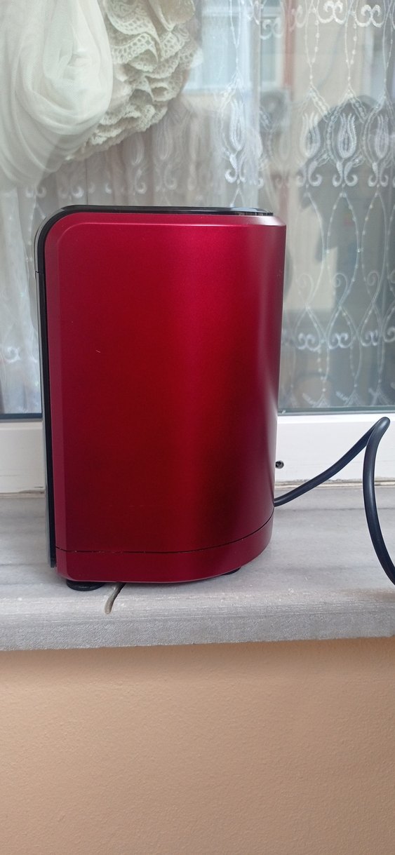 Abdullah efendi kahve makinesi Kırmızı  sütlü ve közde - Görsel 4