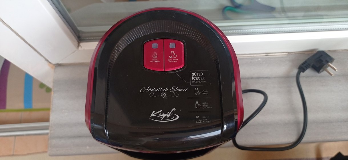 Abdullah efendi kahve makinesi sütü ve közde - Görsel 3