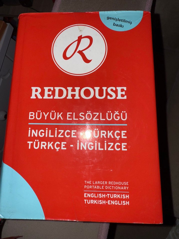 Redhouse Büyük El Sözlüğü İngilizce-Türkçe - Görsel 5