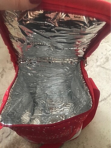 Kırmızı termos çanta - Görsel 2