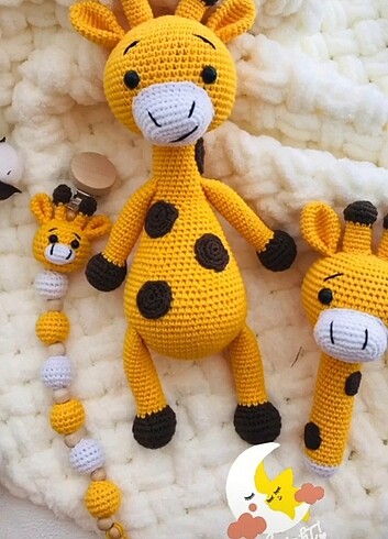 Amigurumi zürafa 