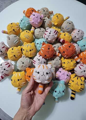 Diğer Amigurumi anahtarlık