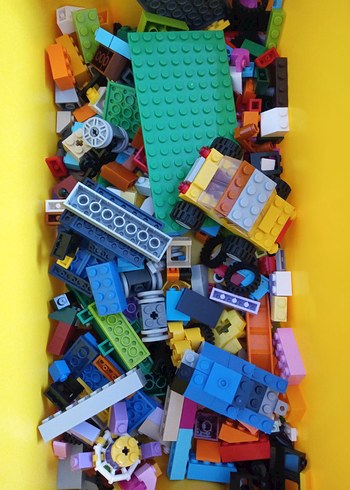 Sarı Lego Blok 8 Noktalı - Görsel 5