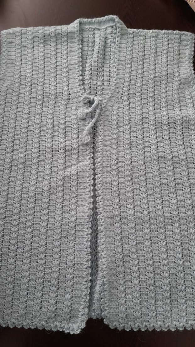 örgü kadın yeleği - Görsel 2