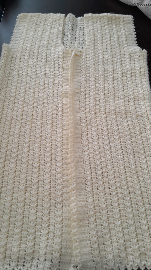 Krem Triko Kadın yelek - Görsel 2