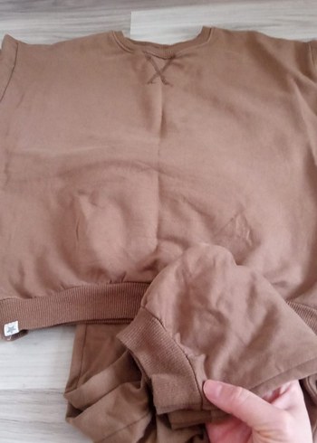 Bol Kesim Kahverengi çocuk takım - Görsel 5