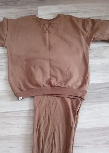 Bol Kesim Kahverengi çocuk takım - Görsel 4