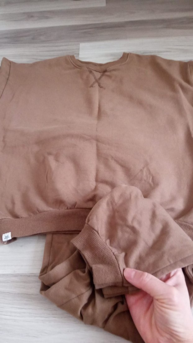 Bol Kesim Kahverengi çocuk takım - Görsel 5