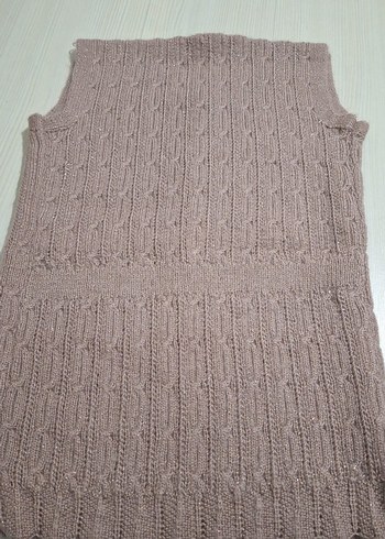 Düğmeli Bej Hamile Hırka - Görsel 6