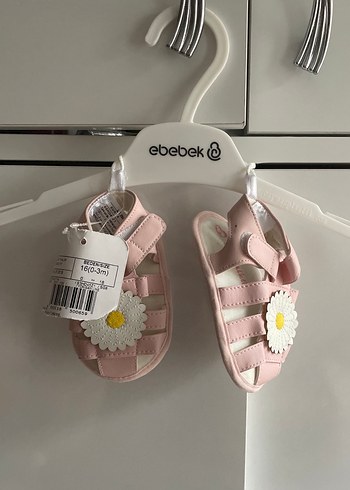 LC Waikiki LCW STEPS Pembe Kız Bebek Dantel Detaylı Sandalet