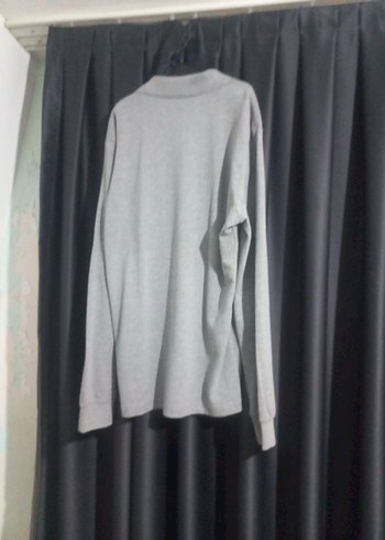 U.S. Polo ASSN Gri Uzun Kollu Polo Tişört - Görsel 2