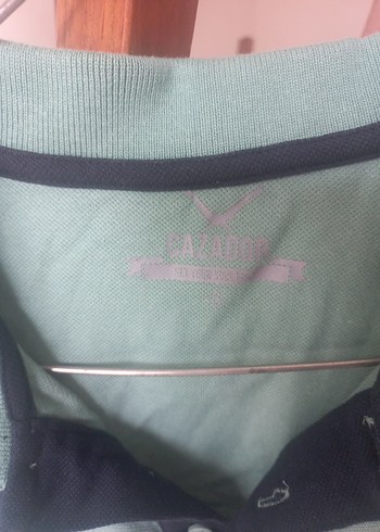 Yeşil Pamuklu Erkek Polo Tişört - Görsel 3