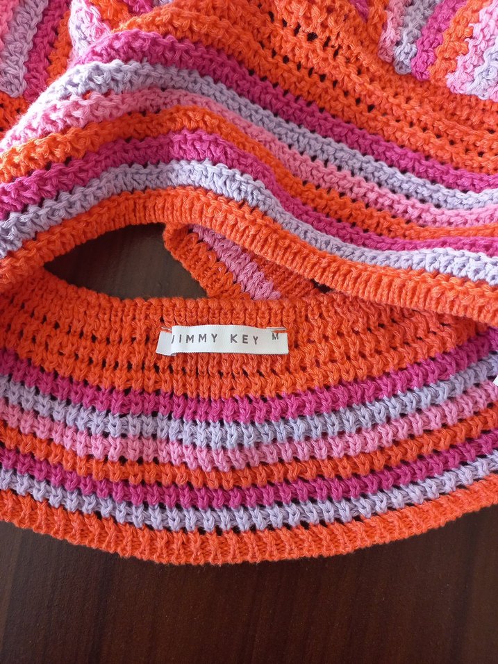 Jimmy Key Renkli Bohem Kısa Bralet - Görsel 3