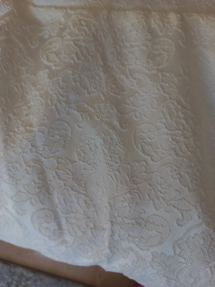 Saten Marka Beyaz Straplez Midi Gelinlik - Görsel 3