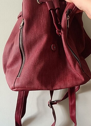 Diğer Bordo renk sırt çantası 