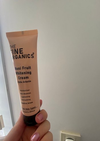 The Body Shop The fine Organic beyazlatıcı krem