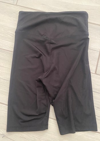 Siyah biker Spor Şortu bisikletçi tayt - Görsel 4