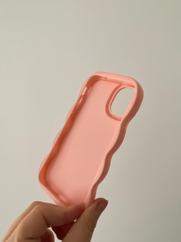 İphone 11 Pembe Fırfırlı Telefon Kılıfı - Görsel 2