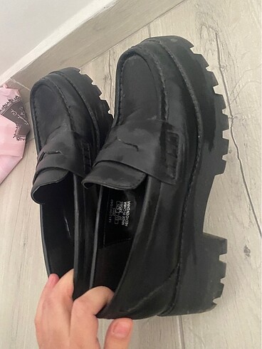 Pull and Bear Pull and bear makosen ayakkabı klasik loafer