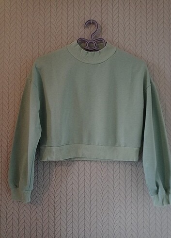 Kısa sweatshirt 