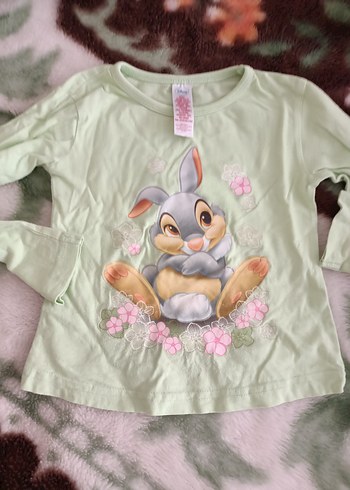 Disney Uzun Kollu Kız Çocuk T-shirt