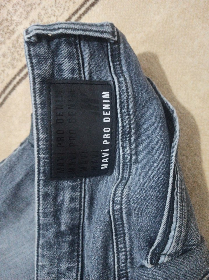 Gri Erkek Denim Pantolon - Görsel 3
