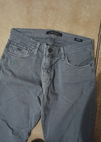 Gri Denim Erkek Pantolon - Görsel 3