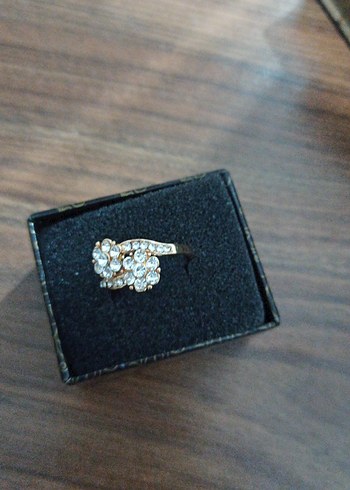 Vintage Altın Kadın Yüzük - Görsel 2