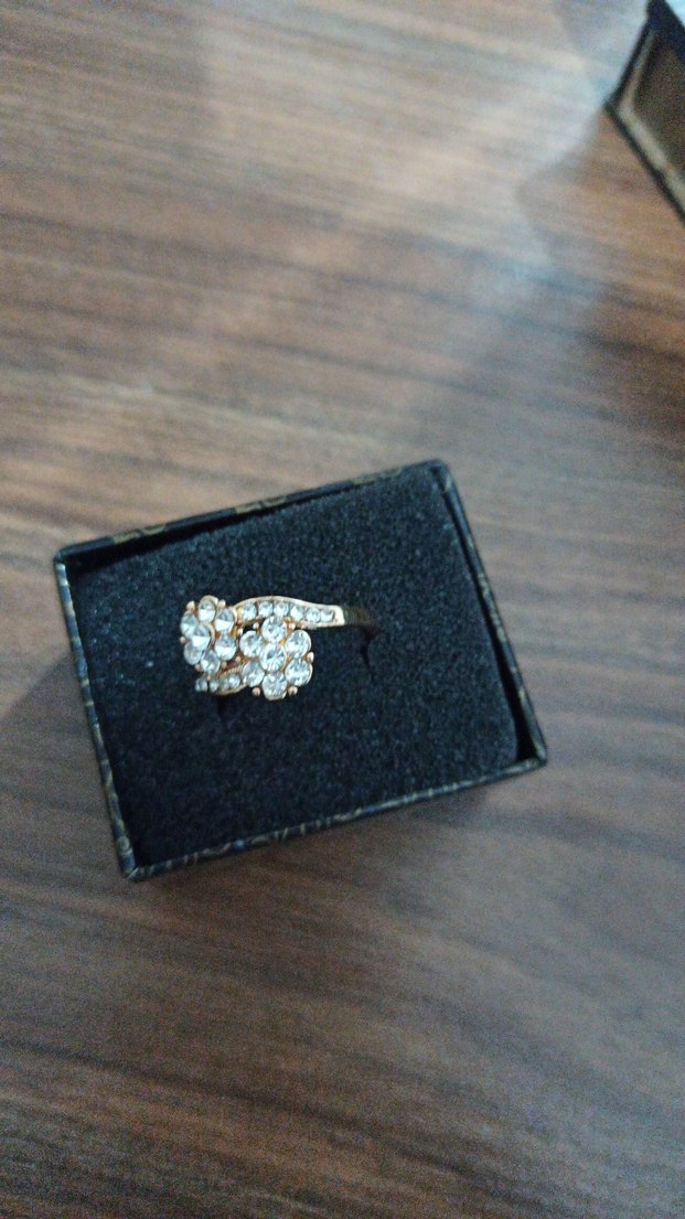 Vintage Altın Kadın Yüzük - Görsel 2