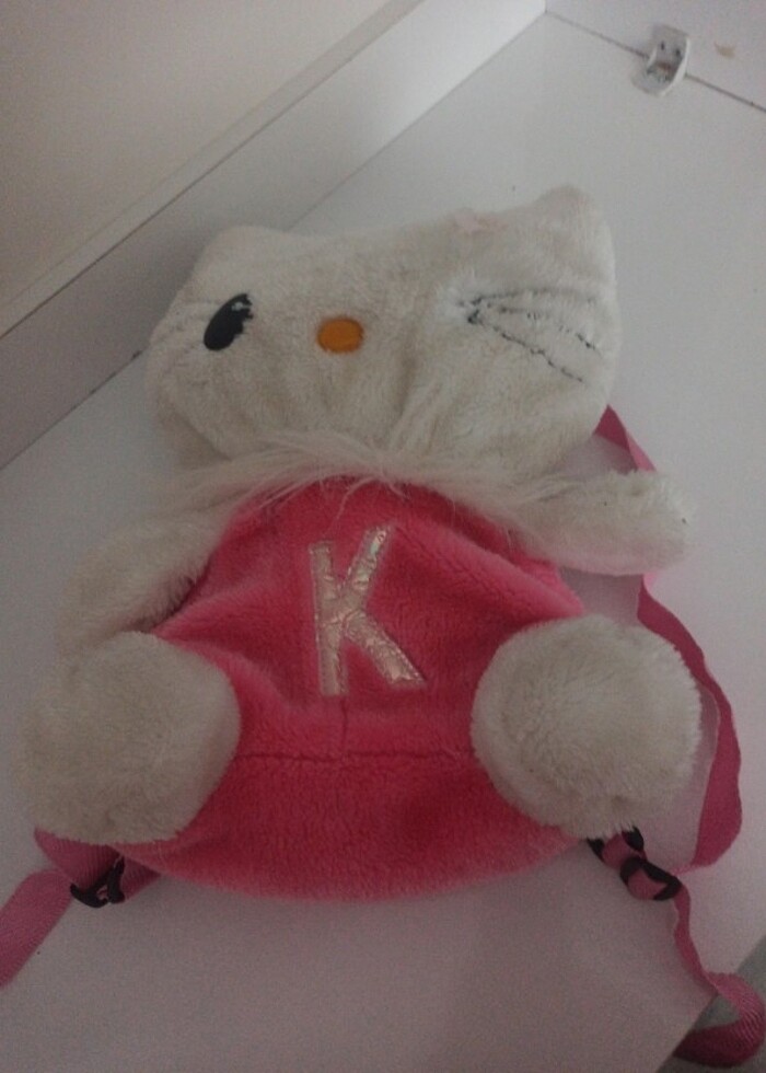 Peluş kiz çocuk çantası  - Görsel 2