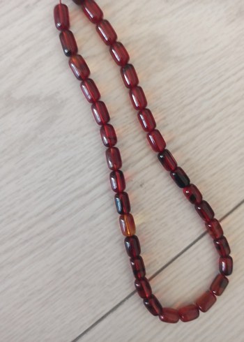 Bordo Minimalist Erkek Tesbih