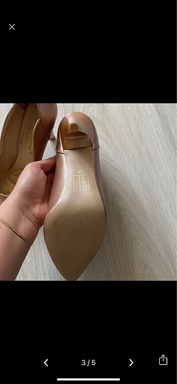 Diğer Giyilmemiş stiletto